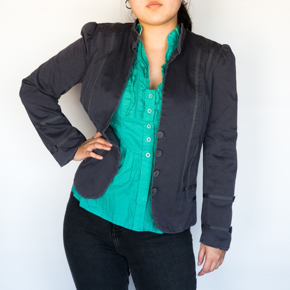 Marc Jacobs Gray Blazer Jacket